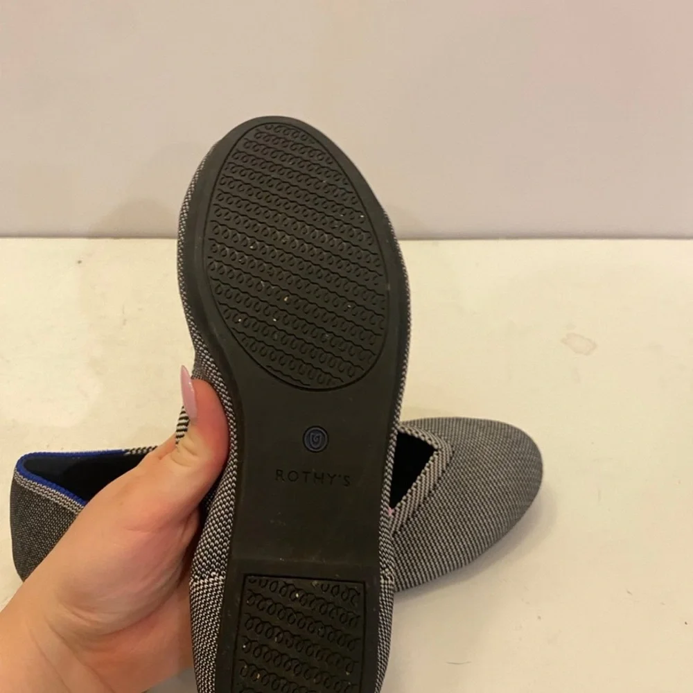 Rothy’s bird eye round toe flats